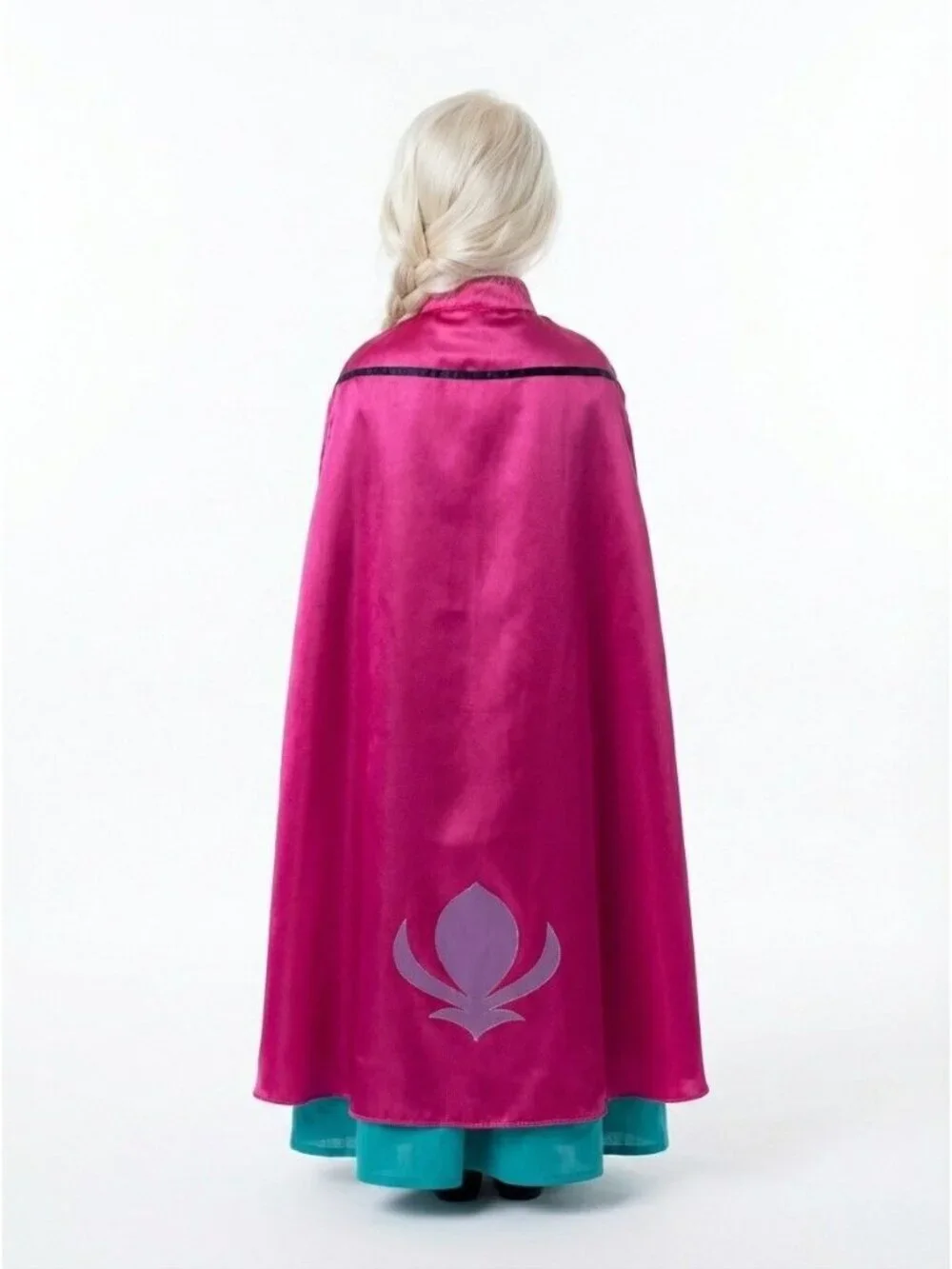 Girls Elsa Inspired Princess Dress Costume with Cape (Size 4) - Picture 2 of 2
